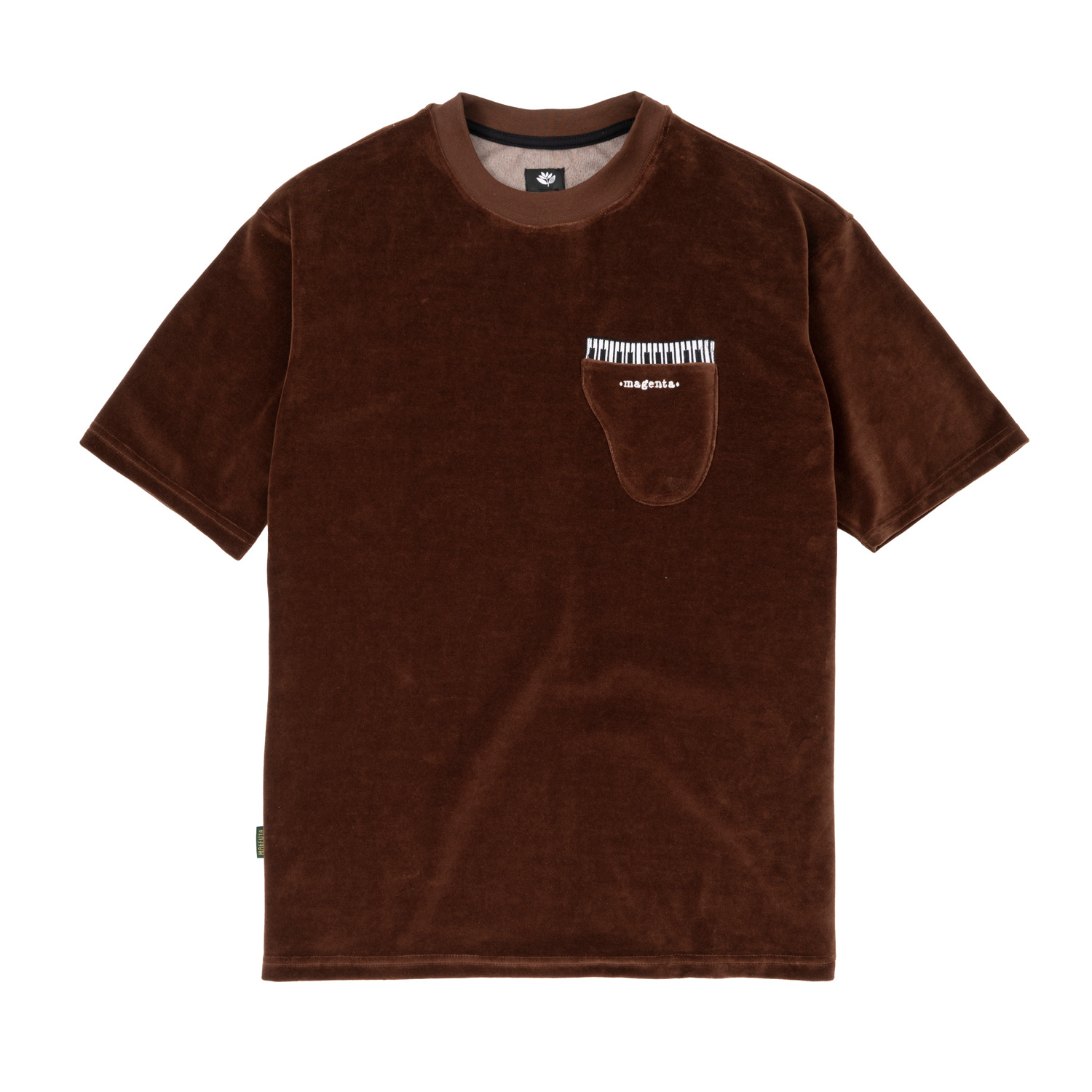 pol pl Koszulka Magenta Piano velvet tee chocolate 31980 1