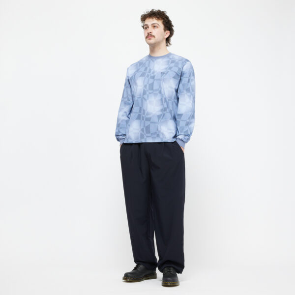 pol pl Longsleeve Dime Abstract static blue 32795 1