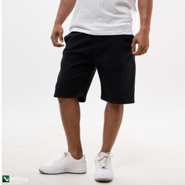 pol pl Lucky Dice LD Classic Krotkie Spodenki Jeansowe Baggy Meskie Czarne Biale 209654 2