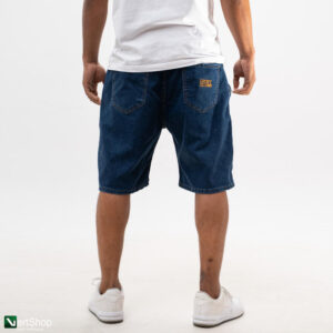 pol pl Lucky Dice LD Classic Krotkie Spodenki Jeansowe Baggy Meskie Niebieskie Zlote 209655 2