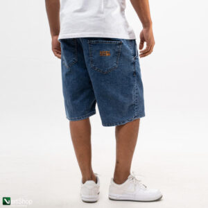 pol pl Lucky Dice LD Classic Krotkie Spodenki Jeansowe Baggy Meskie Niebieskie Zlote 209656 1