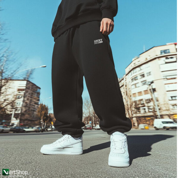 pol pl Lucky Dice LD Clothing Spodnie Dresowe Baggy Meskie Czarne 209799 4