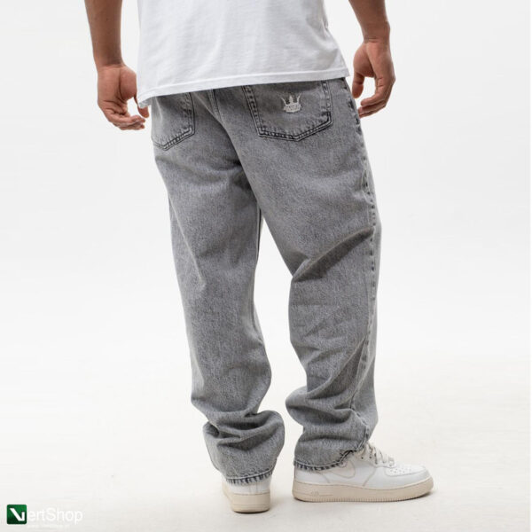 pol pl Lucky Dice LD Clothing Spodnie Jeansowe Baggy Meskie Szare Small Dice 209842 1