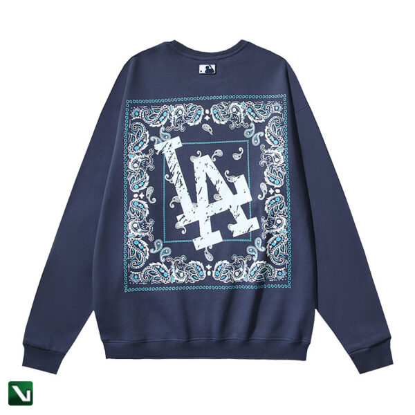 pol pl MLB BRAND bluza LA Bandana granatowa 207956 2