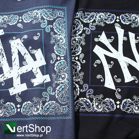 pol pl MLB BRAND bluza NY Bandana granatowa 207957 3