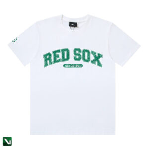 pol pl MLB BRAND koszulka RED SOX biala 207952 2