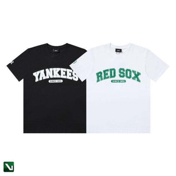 pol pl MLB BRAND koszulka RED SOX biala 207952 5