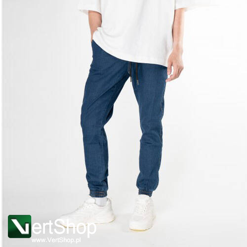 pol pl MORO SPORT Spodnie Joggery Meskie Blue MoroJeans Ciemne Sprane 208247 1