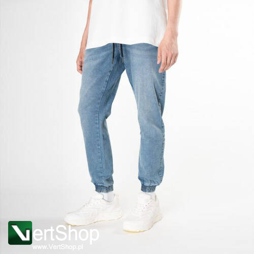 pol pl MORO SPORT Spodnie Joggery Meskie White Red 78 Jasnoniebieskie Sprane 208249 1