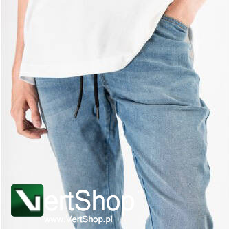 pol pl MORO SPORT Spodnie Joggery Meskie White Red 78 Jasnoniebieskie Sprane 208249 7