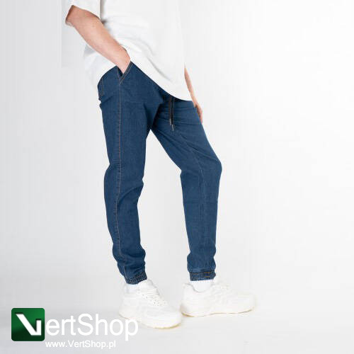 pol pl MORO SPORT Spodnie Joggery Meskie White Red 78 Jasnoniebieskie Sprane 208250 1