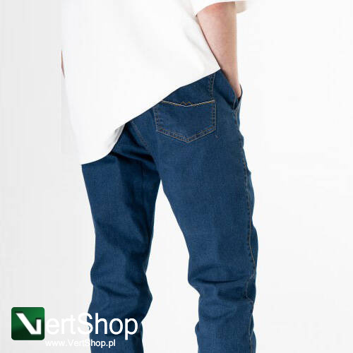 pol pl MORO SPORT Spodnie jogger Joggery Meskie Classic Stitching Ciemnoniebieskie 208244 1