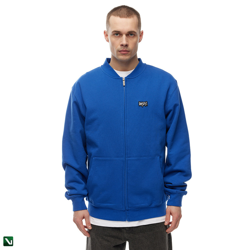 pol pl Mass DNM bluza Sweatshirt Signature Patch Baseball niebieska 210255 3