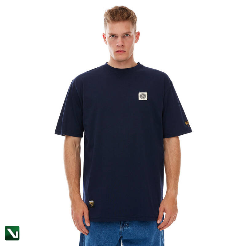 pol pl Mass DNM koszulka Patch T shirt granatowa 207477 3