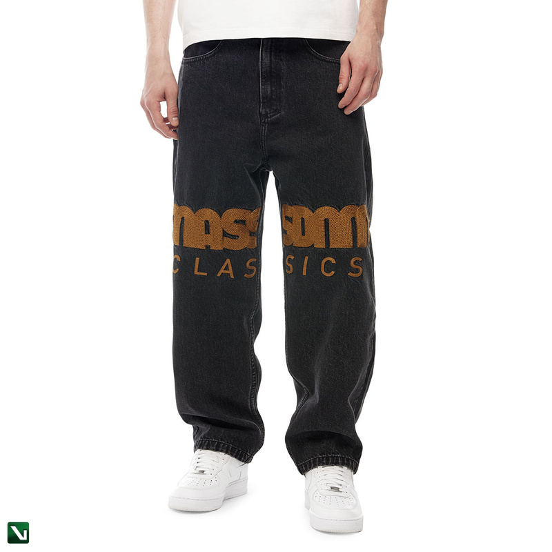 pol pl Mass DNM spodnie Classics XXL Jeans Extra baggy Fit czarne 210248 1