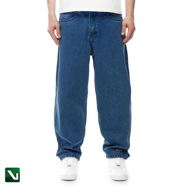 pol pl Mass DNM spodnie Higher Jeans Extra baggy Fit blue 210245 2