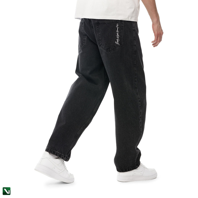 pol pl Mass DNM spodnie Ninety Eight Jeans Extra baggy Fit czarne 210247 4