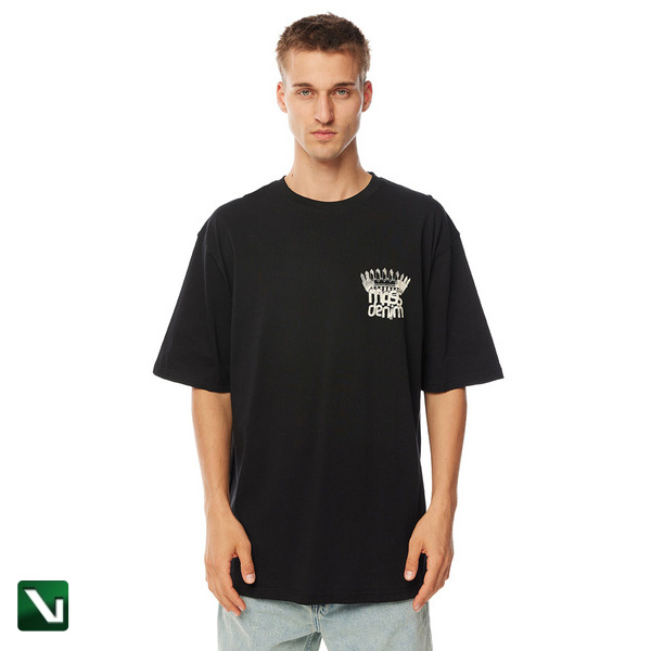 pol pl Mass Denim Koszulka Crown T shirt czarny 209884 2
