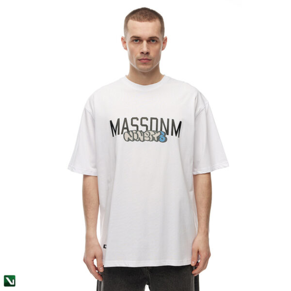 pol pl Mass Dnm Koszulka Mass Denim Arch T shirt biala 210269 3