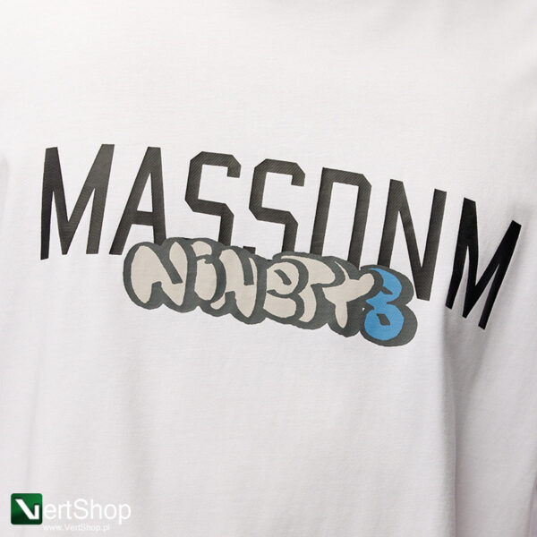pol pl Mass Dnm Koszulka Mass Denim Arch T shirt biala 210269 4