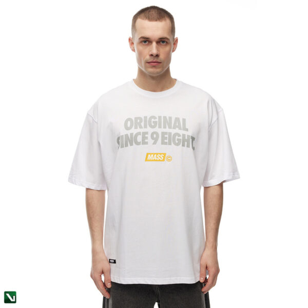 pol pl Mass Dnm Koszulka Mass Denim Original Box T shirt biala 210264 3