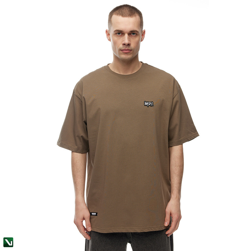 pol pl Mass Dnm Koszulka Mass Denim Signature Patch T shirt brazowa 210276 3