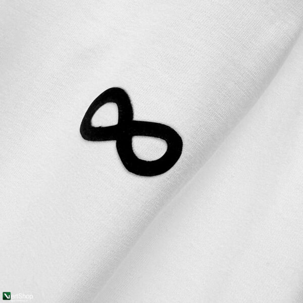 pol pl PROSTO Big log Infinity t shirt bawelniany bialy 210078 3