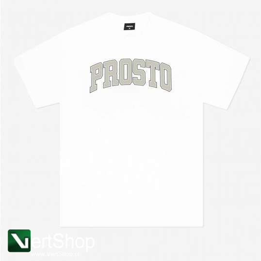 pol pl PROSTO Koszulka T shirt College White 209440 2