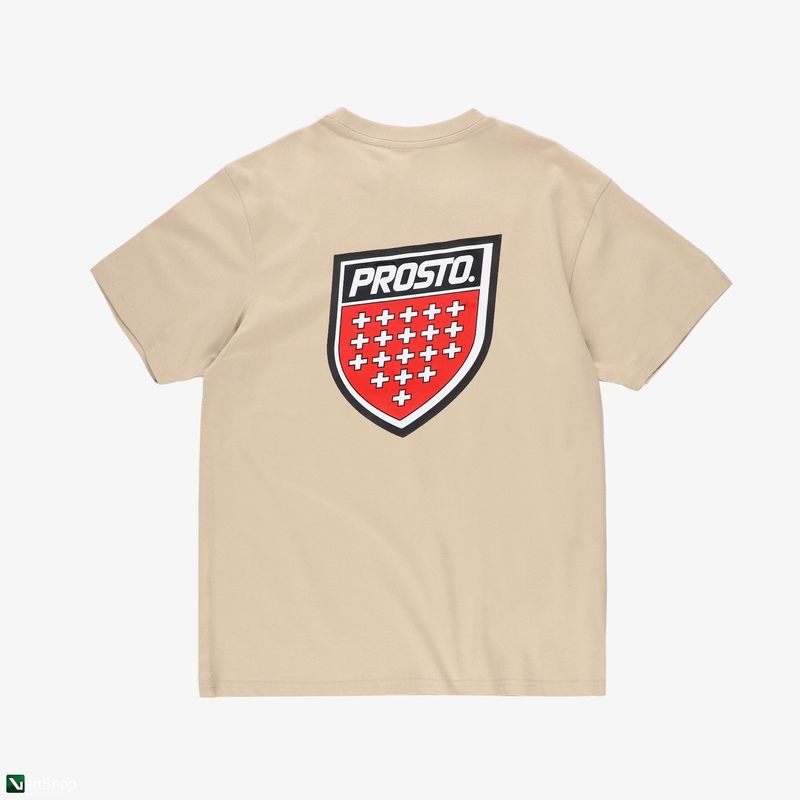 pol pl PROSTO Shield Big t shirt meski bawelniany bezowy 210111 2