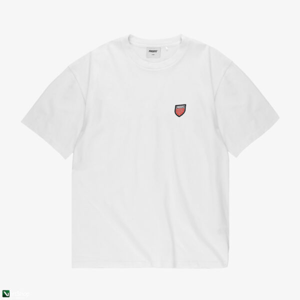 pol pl PROSTO Shield Small t shirt bawelniany bialy 210084 1