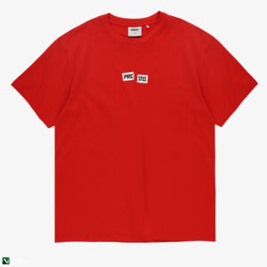 pol pl PROSTO Shield Small t shirt bawelniany czerwony 210131 1