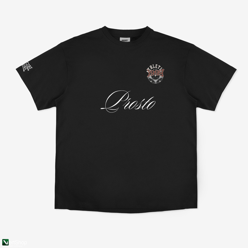 pol pl PROSTO T shirt Football Fan Washed Black 209831 2