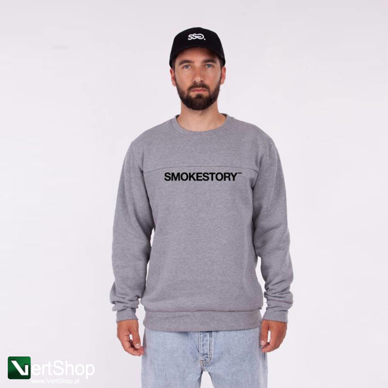 pol pl SMOKESTORY BLUZA BEZ KAPTURA LINE szary 203871 1
