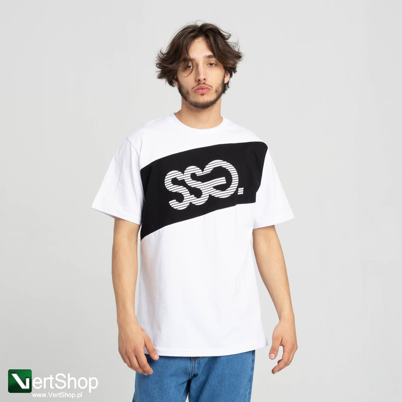 pol pl SMOKESTORY Koszulka STRIPPED LOGO BIALY 205133 1