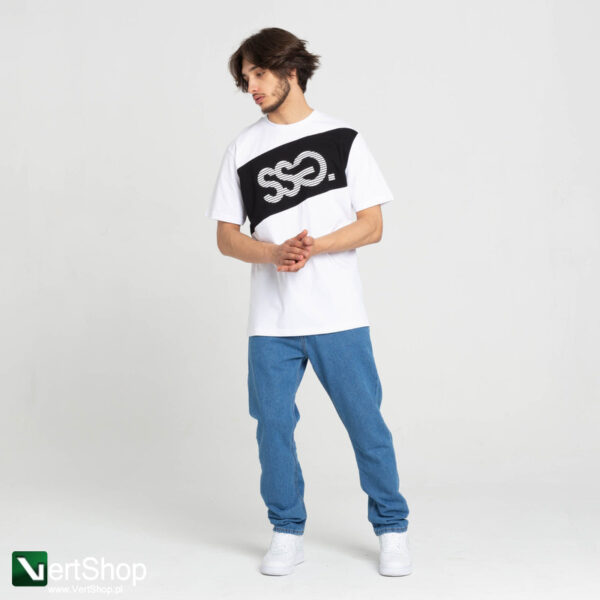 pol pl SMOKESTORY Koszulka STRIPPED LOGO BIALY 205133 4