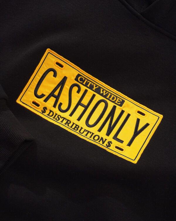 pol pl bluza Cash Only License Plate Pullover Hood Black 33054 2