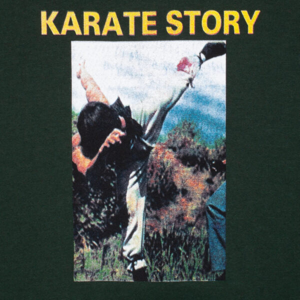 pol pl bluza Hockey Karate Story Hoodie Green 30226 2