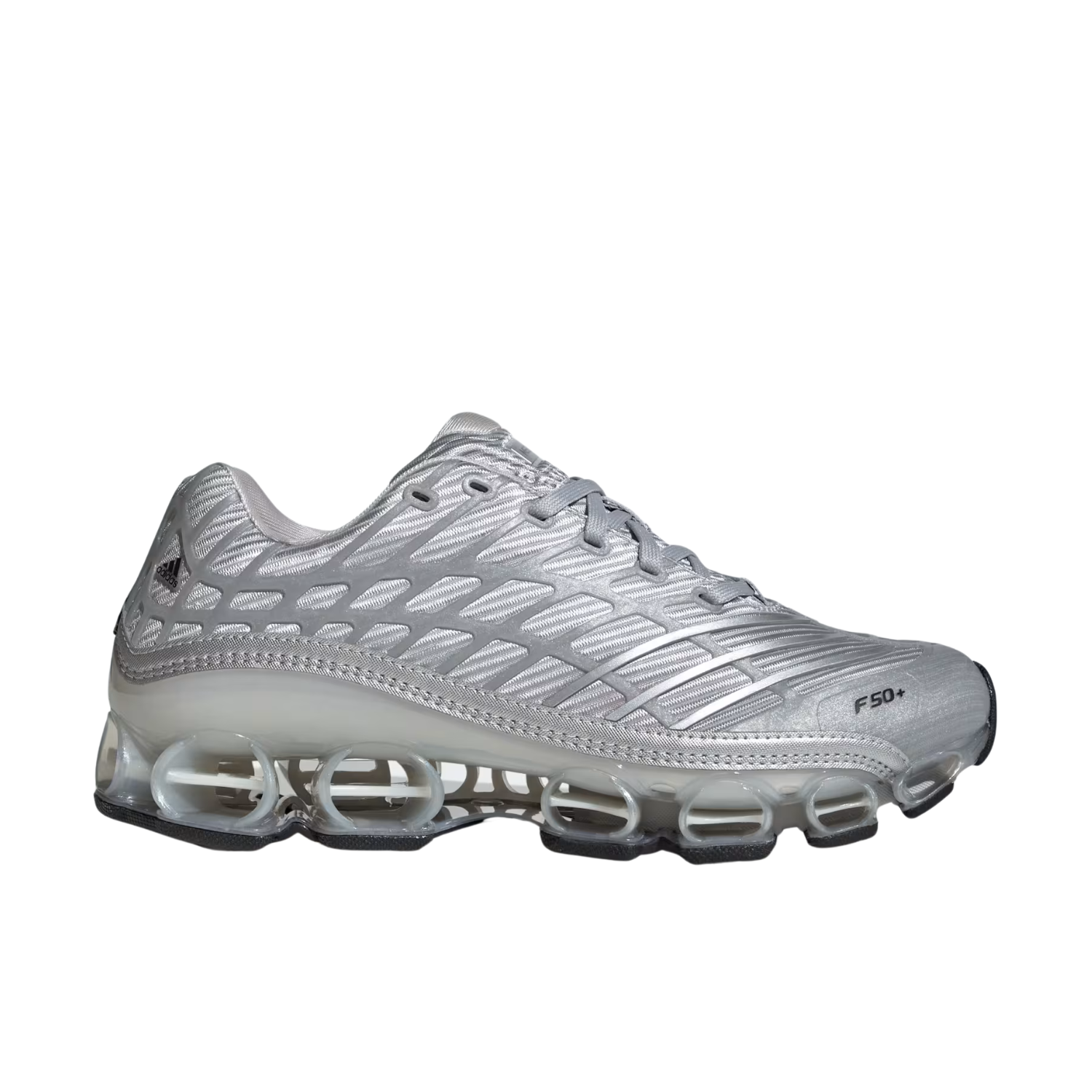pol pl buty Adidas Mergaride F50 Silver Metallic Matte Silver Zero Metalic 34174 1