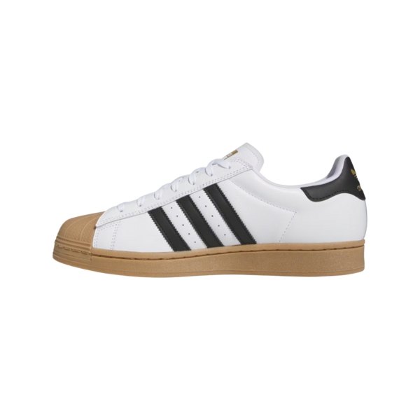 pol pl buty Adidas Superstar ADV White Gum Black 33089 6