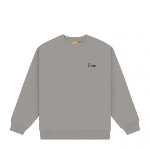 pol pl crewneck Dime Classic Small Logo Crewneck Charcoal 31899 1