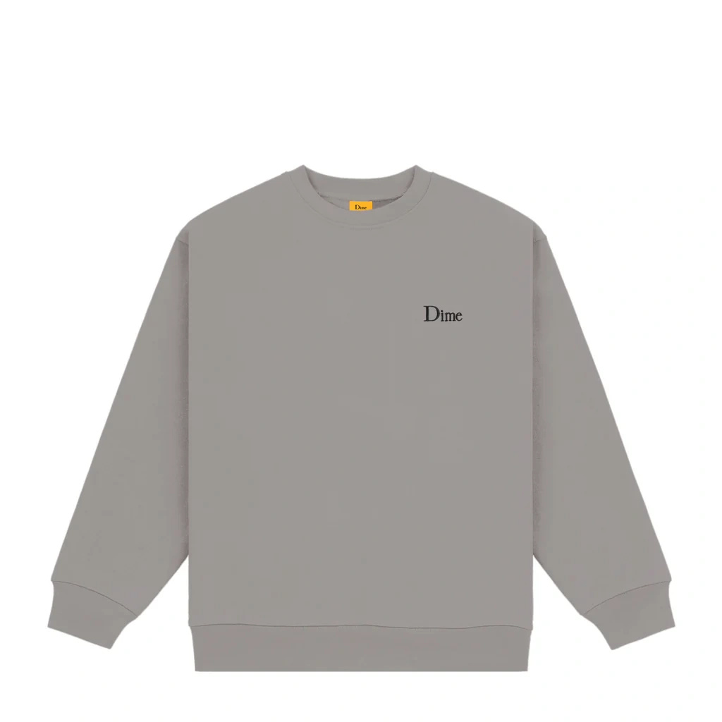 pol pl crewneck Dime Classic Small Logo Crewneck Charcoal 31899 1