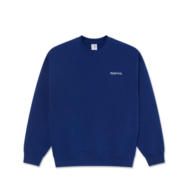 pol pl crewneck Polar Dave Crewneck Deep Royal Blue 32479 1