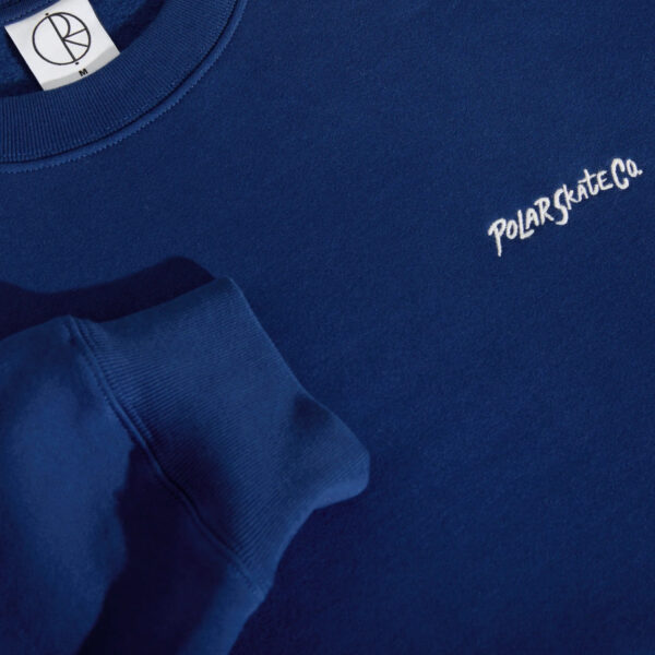 pol pl crewneck Polar Dave Crewneck Deep Royal Blue 32479 3