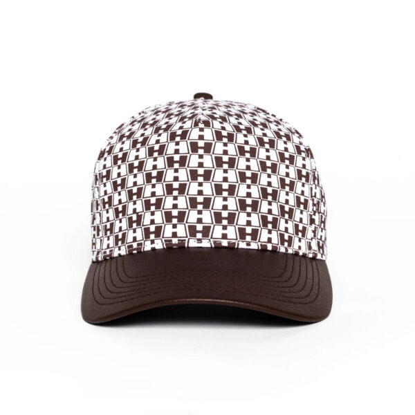 pol pl czapka Hardies Hardware Double H Repeat Royal Brown 30123 2