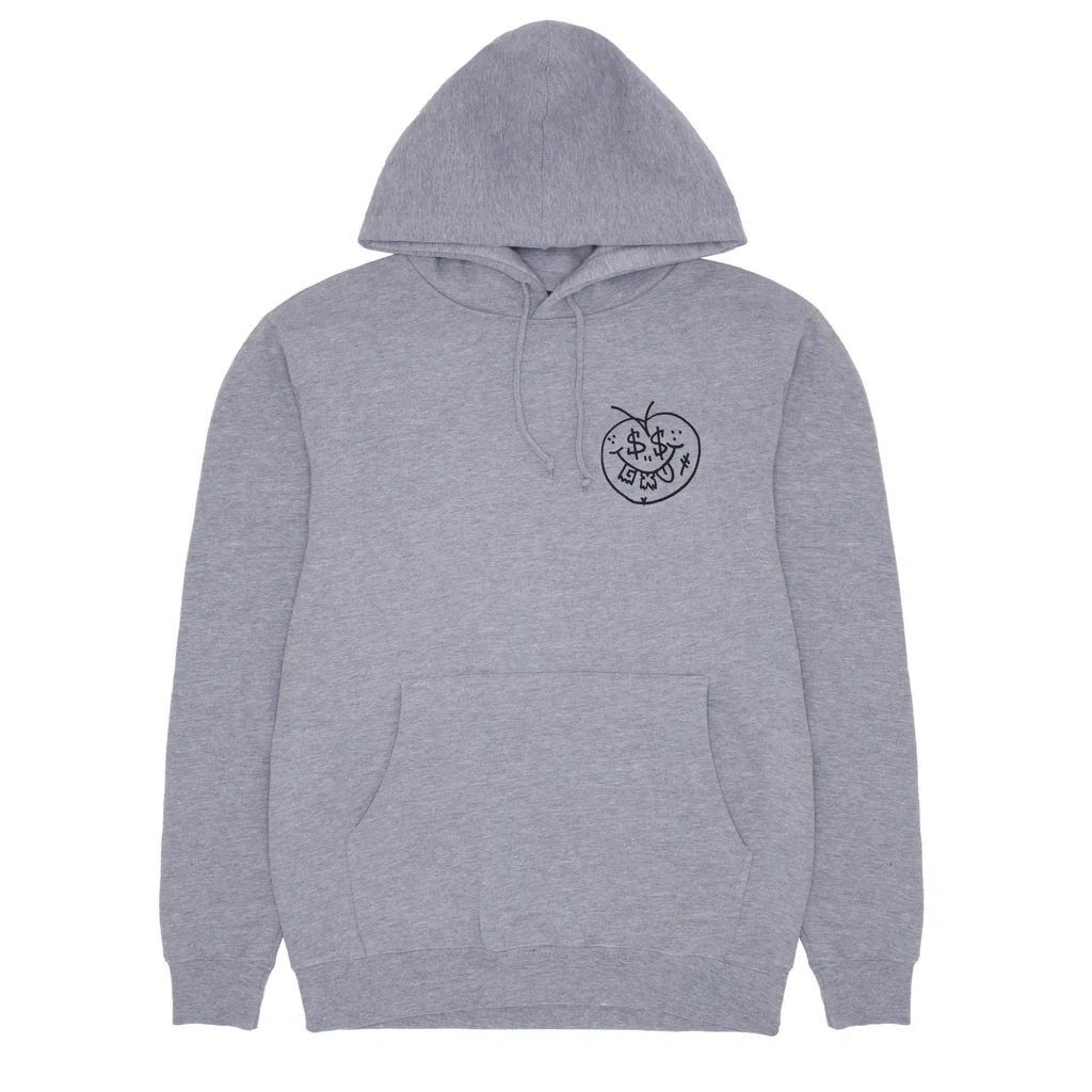 pol pl deska GX1000 Face Plant Hoodie Grey 31887 2