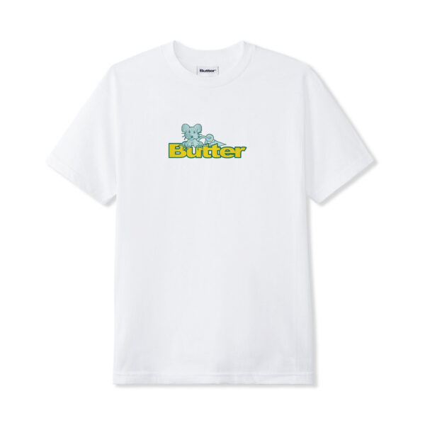 pol pl koszulka Butter Rat Logo Tee White 32444 1