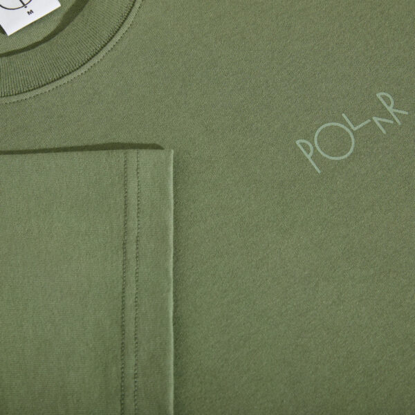 pol pl koszulka Polar Contrast Tee Stroke Logo Tee Moss Green 32474 3
