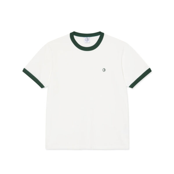 pol pl koszulka Polar Ringer Tee Cloud White Dark Green 32476 1