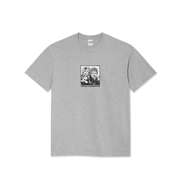 pol pl koszulka Polar World Domination Tee Heather Grey 32473 1