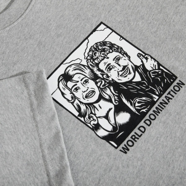 pol pl koszulka Polar World Domination Tee Heather Grey 32473 3